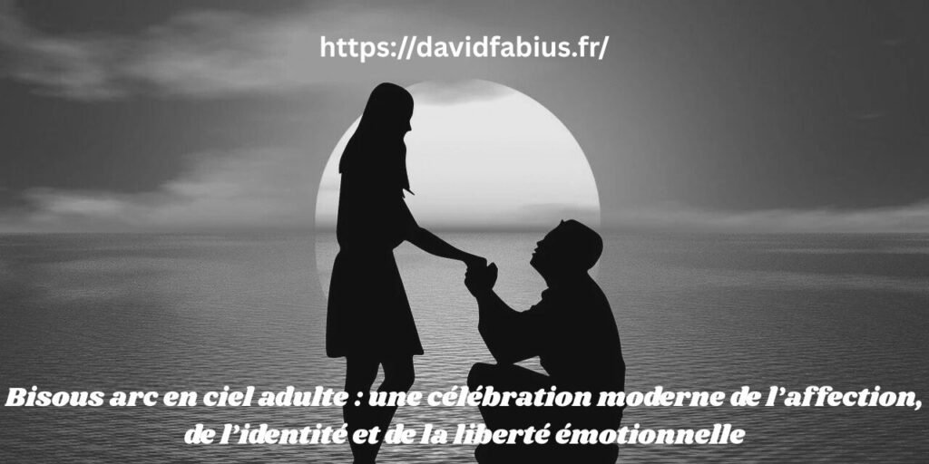 Bisous arc en ciel adulte