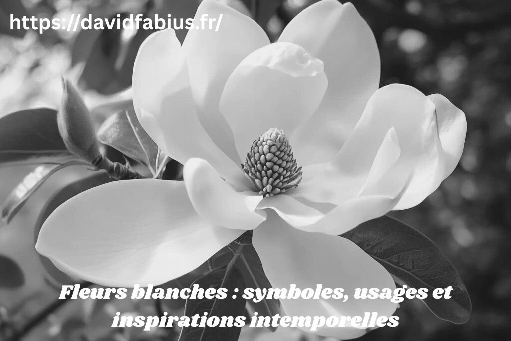 Fleurs blanches : symboles, usages et inspirations intemporelles Fleurs blanches