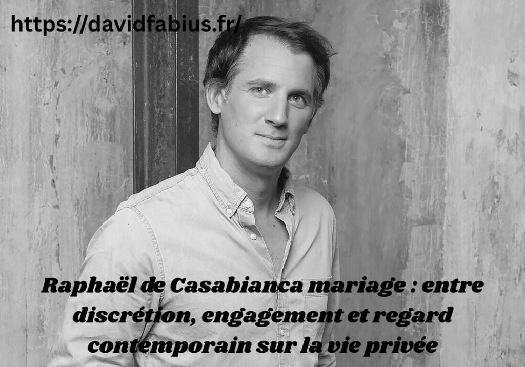 Raphaël de Casabianca mariage