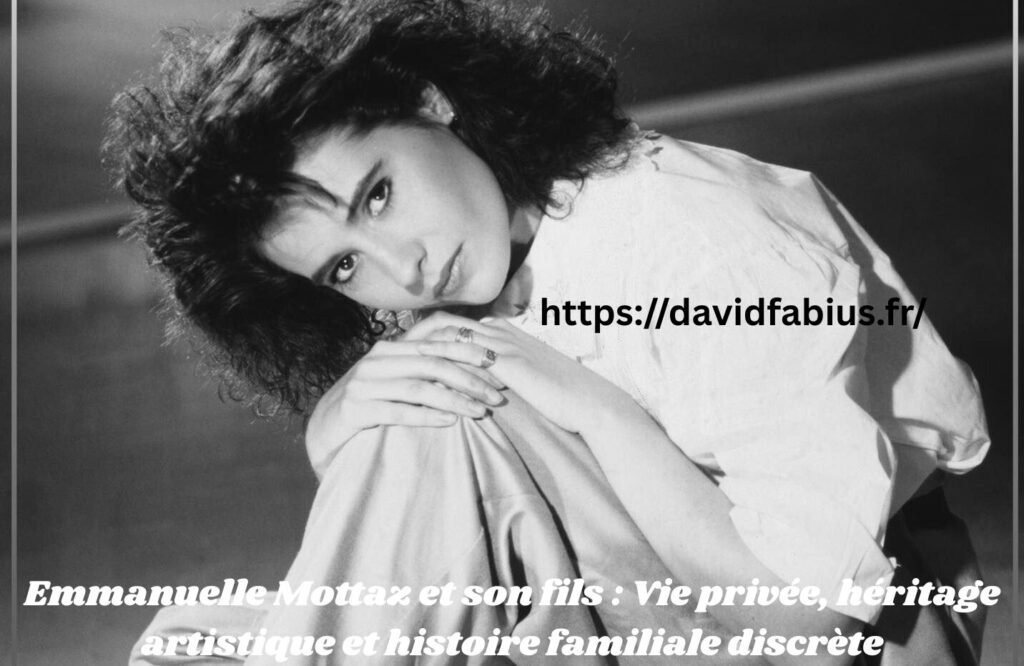 Emmanuelle Mottaz et son fils