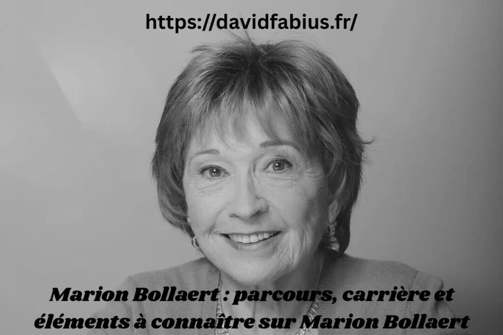 Marion Bollaert : parcours, carrière et éléments à connaître sur Marion Bollaert Marion Bollaert
