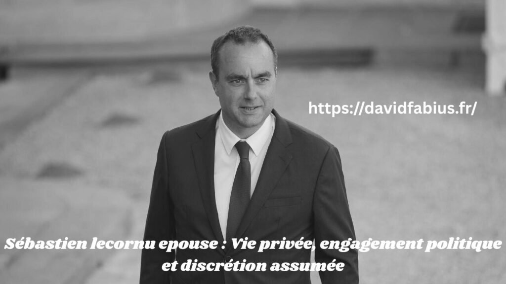 Sébastien lecornu epouse