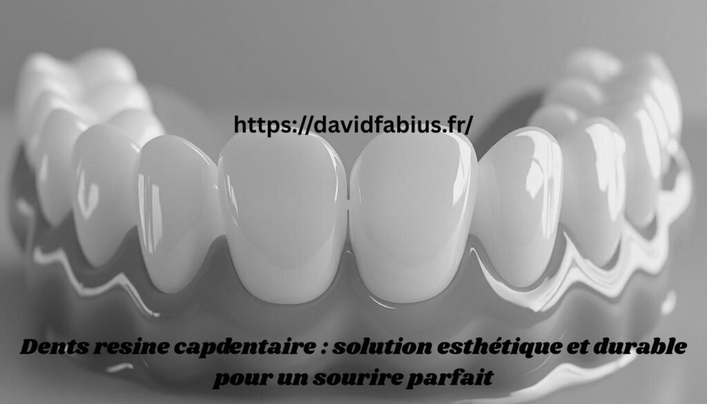 Dents resine capdentaire