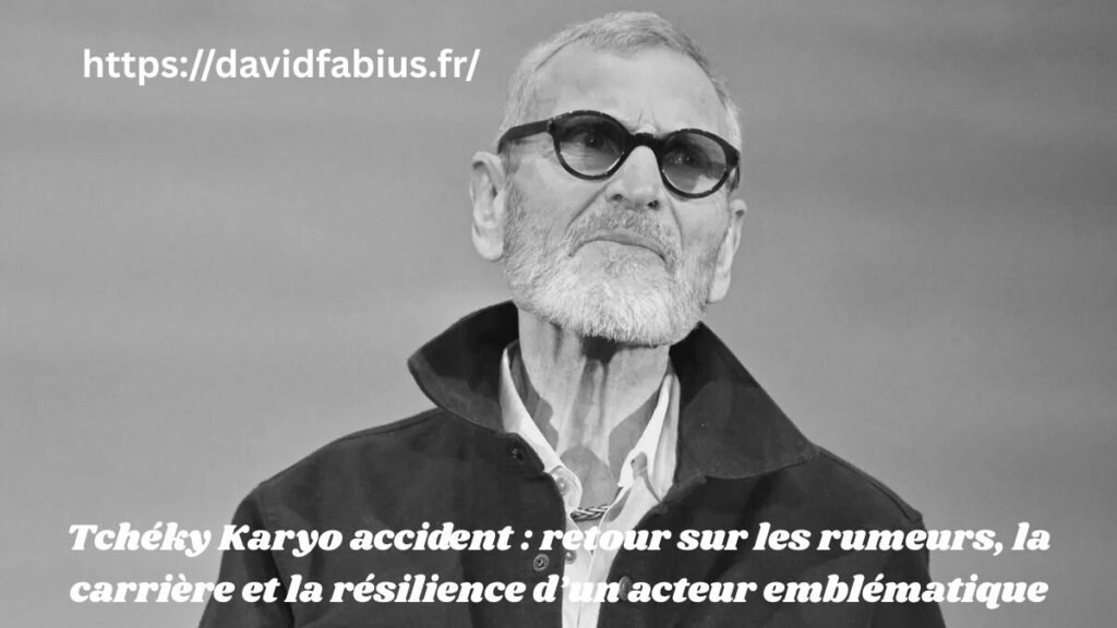 Tchéky Karyo accident